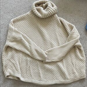 Cozy Cream Turtleneck Sweater